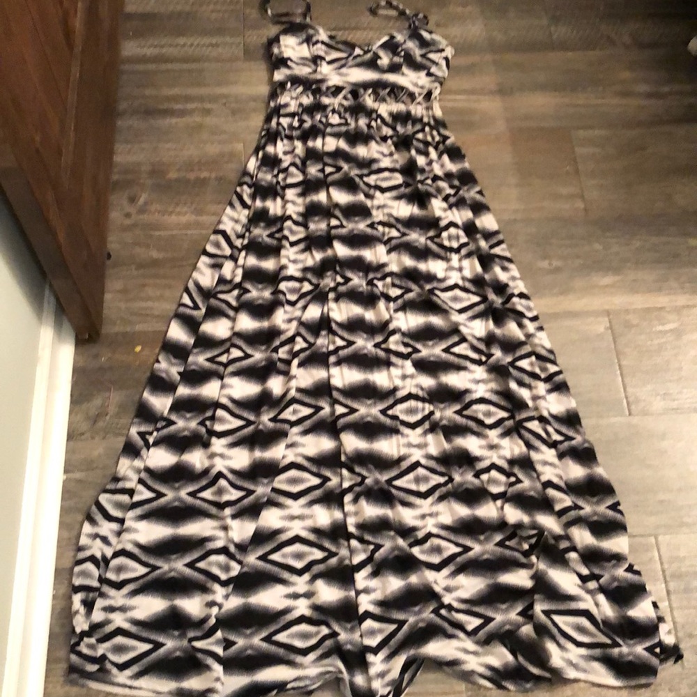 Black and White Maxi